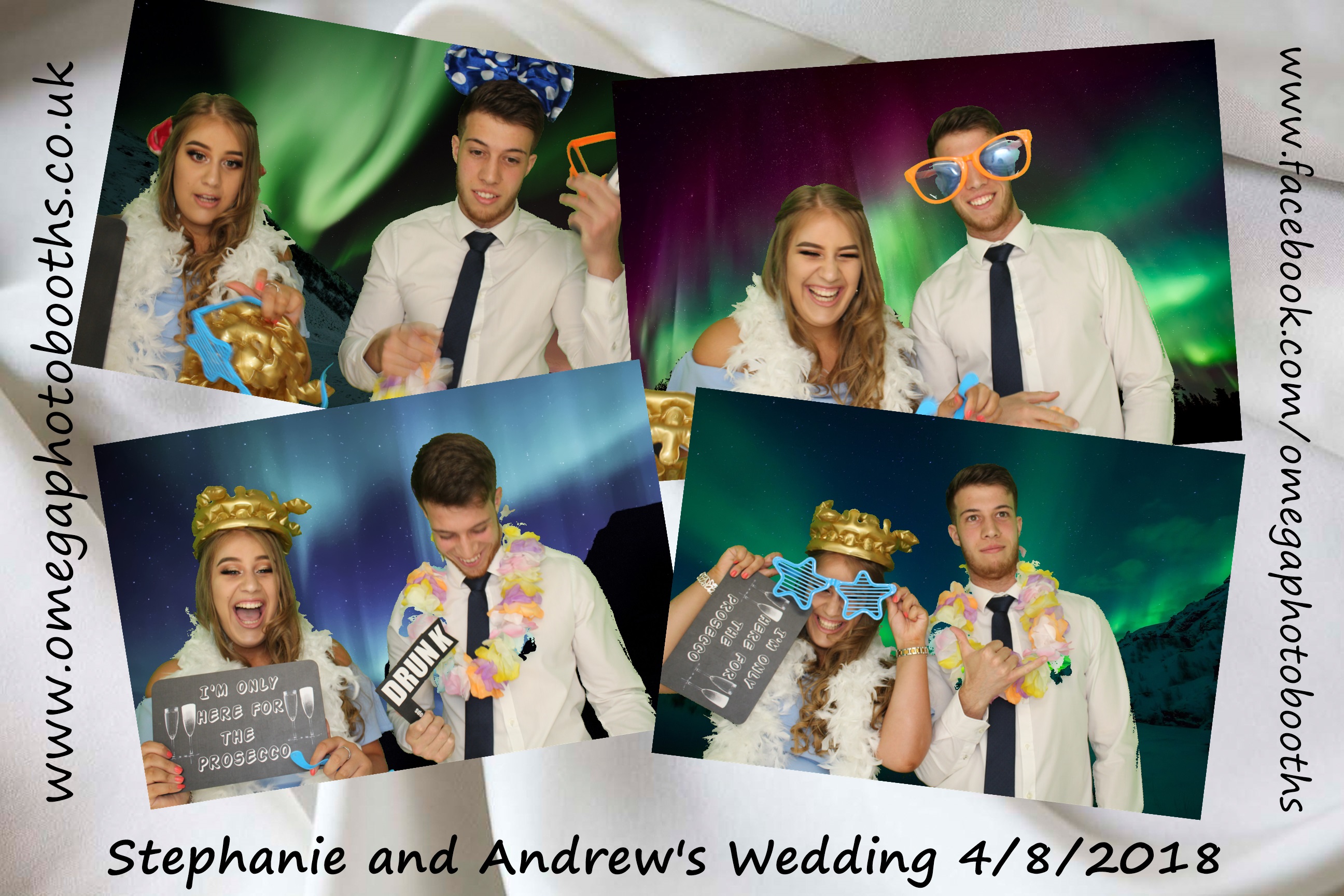 Stephanie and Andrew's Wedding | View more photos from the event at gallery.omegaphotobooths.co.uk/u/Omega-Photobooths/Stephanie-and-Andrews-Wedding